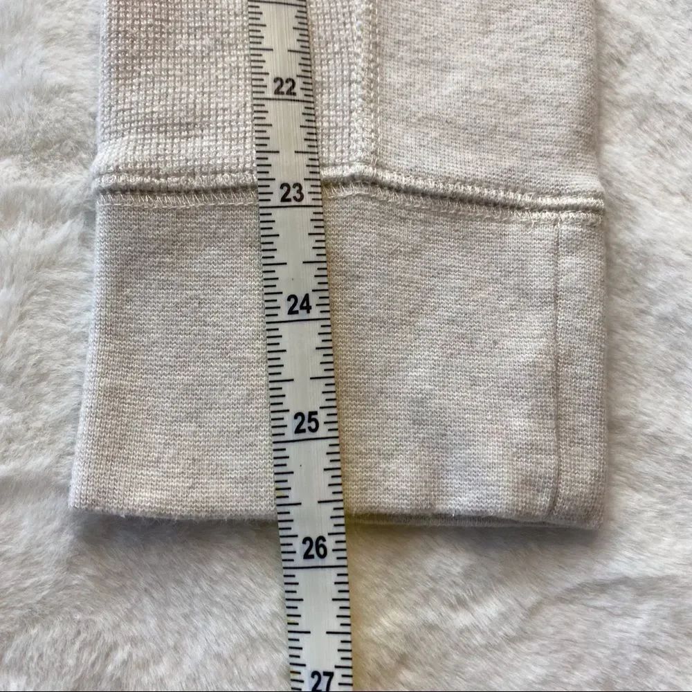 Duluth Trading Company Cream Waffle Knit Henley Shirt - Picture 7 of 7